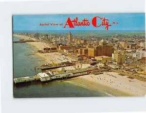 Postcard Aerial View of Atlantic City, New Jersey