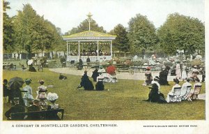 Postcard UK England Cheltenham Montpellier gardens