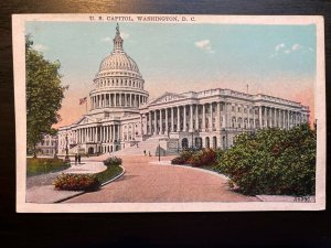 Vintage Postcard 1915-1930 U.S. Capitol Building Washington District of Columbia