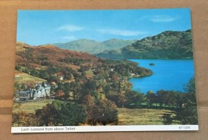 UNUSED POSTCARD - LOCH LOMOND FROM ABOVE TARBET, SCOTLAND