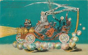 1908 Kansas City Missouri Priests Of Pallas Parade Float Fantasy Postcard