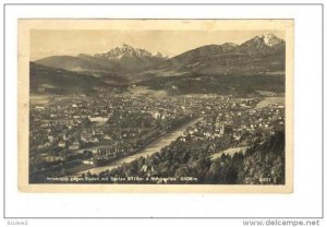 RP, Innsbruck Gegen Suden mit Series 2719m u. Nockspitze 2406m, Tyrol, Austri...