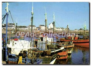 Modern Postcard La Turballe port