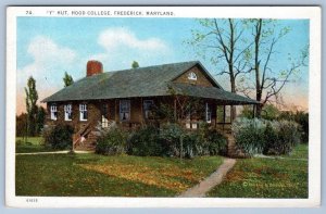 1920's HOOD COLLEGE FREDERICK MD*Y HUT*COTTAGE*MARKEN & BIELFELD POSTCARD