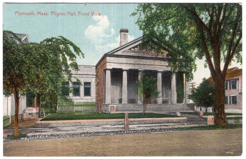 Plymouth, Mass, Pilgrim Hall, Front View