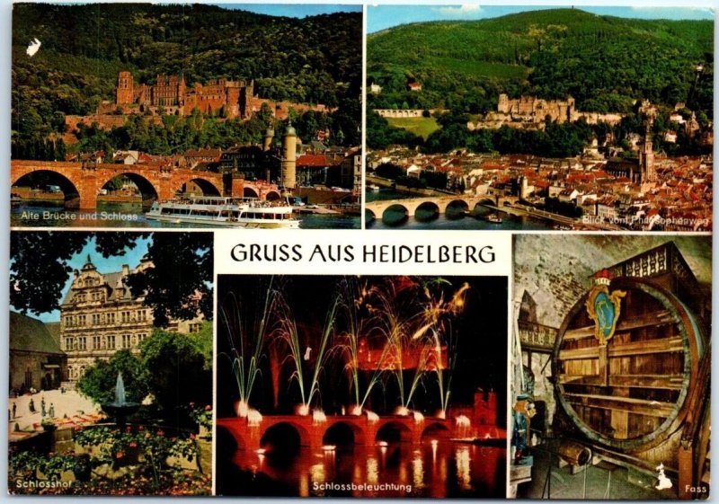 Postcard - Greetings From Heidelberg, Germany