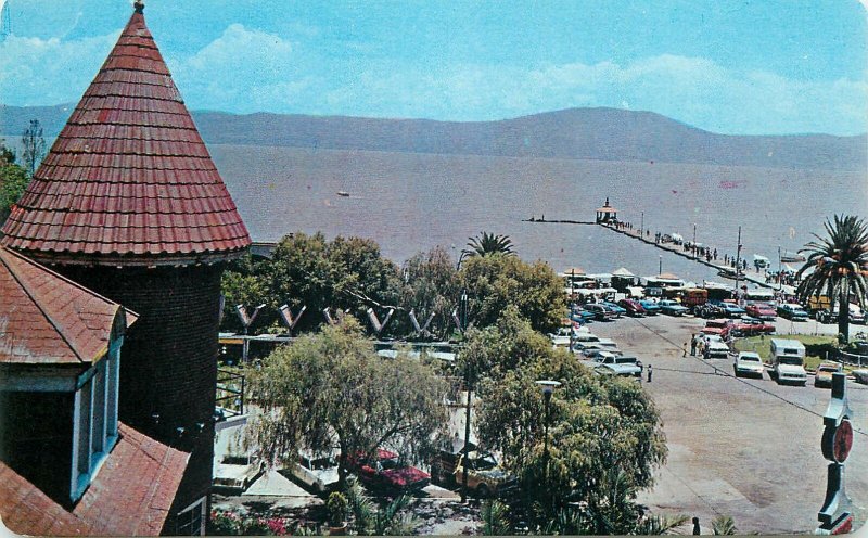 Mexico panoramica de chapala Postcard