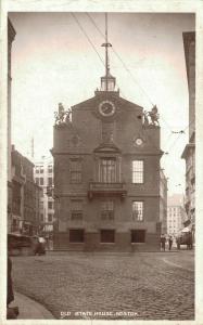 USA - Old State House - Boston Mass RPPC 01.64 