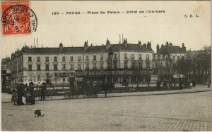 CPA TOURS - Place du palais - hotel de l'univers (146552)