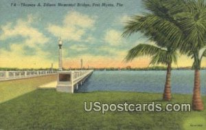 Thomas A Edison Memorial Bridge - Fort Myers, Florida FL  