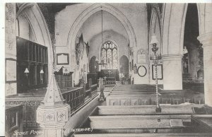 Buckinghamshire Postcard - Stoke Poges Church - [Interior]    ZZ2631