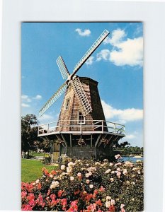 Postcard A Dutch Windmill, Cypress Gardens, Florida