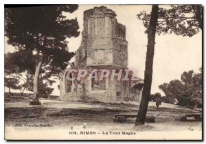 Postcard Old Nimes Tour Magne