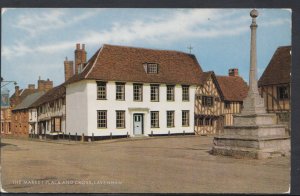 Suffolk Postcard - The Market Place and Cross, Lavenham  RS10327