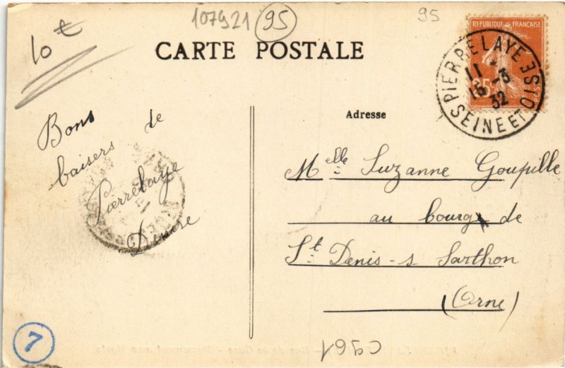 CPA PIERRELAYE - Rue de la Gare (107921)