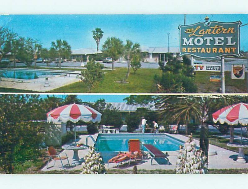 Pre-1980 MOTEL SCENE Lake Wales Florida FL hk1349