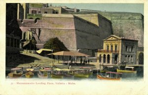 malta, VALLETTA, Marsamuscetto Landing Place (1899) Postcard