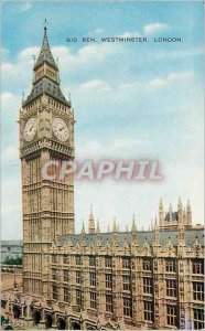 Old Postcard Big Ben Westminster London