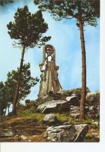 Postal 022826 : Virgen de la Roca, Bayona (Galicia)