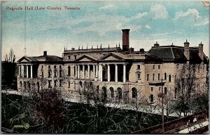 1905 TORONTO CANADA OSGOODE HALL LAW COURTS VALENTINE & SONS POSTCARD 26-91 