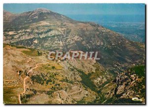 Modern Postcard Gourdon Alp March Aerial View General