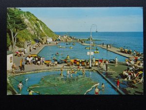 Isle of Wight VENTNOR The Island Paddling Pool & Boating Pool & c1970s Postcard