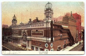 The Hippodrome Theatre New York City Historic Building Landmarks Posted Postcard 