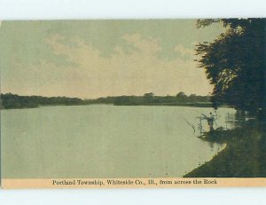 Divided-Back SHORELINE Portland - Near Moline Illinois IL hp6071