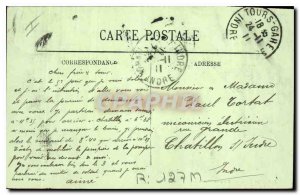 Postcard Old Tours Municipal Theater