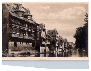 Nurnberg , Alte Hauser an der Pegnitz