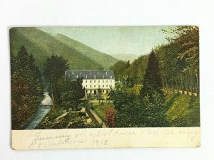 Vintage Postcard Kurhotel im Nettetal T. Hertmanni Mayen Homestead Scene