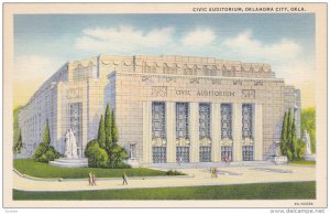 OKLAHOMA CITY, Oklahoma; Civic Auditorium, 30-40s