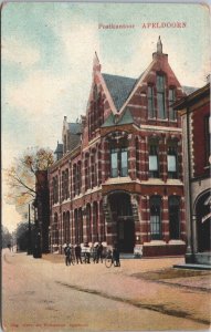 Netherlands Apeldoorn Postkantoor Vintage Postcard 09.21