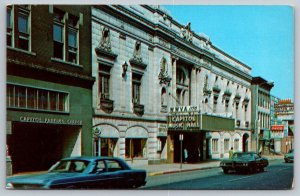 Wheelings, West Virginia  Rogers Hotel  Capitol Music Hall  Postcard