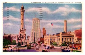 Postcard TOWER SCENE Chicago Illinois IL AR6953