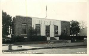 1940s Post Office OZARK ALABAMA Roadside RPPC Real photo postcard 2704