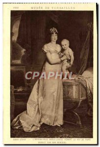 Old Postcard Musee De Versailles Baron Gerard L & # 39imperatrice Marie Louis...