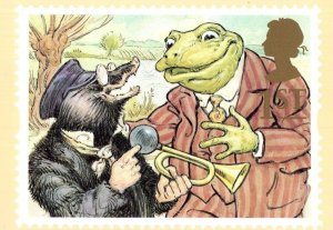 Wind In The Willows Turtle Mole Kenneth Grahame Book PHQ Ltd Postcard