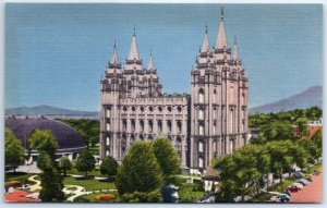 M-58498 Mormon Temple Salt Lake City Utah