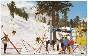 KT 22 Double Chair Lift, Beginner's Area, Squaw Valley Lodge, SQUAW VALLEY, C...