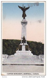 Cartier Monument,  Montreal,  Canada, PU-1930