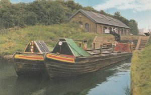 MARSWORTH TOP LOCK, GRAND UNION CANAL, Buckinghamshire - Vintage POSTCARD