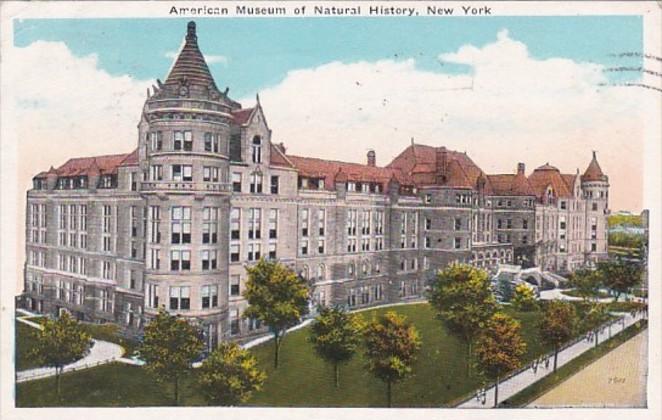 New York City American Museum Of Natural History 1925