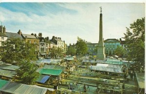 Yorkshire Postcard - Market Place - Ripon - TZ11727