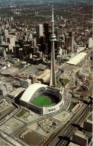 Canada Toronto Aerial View Showing Stadium 2001