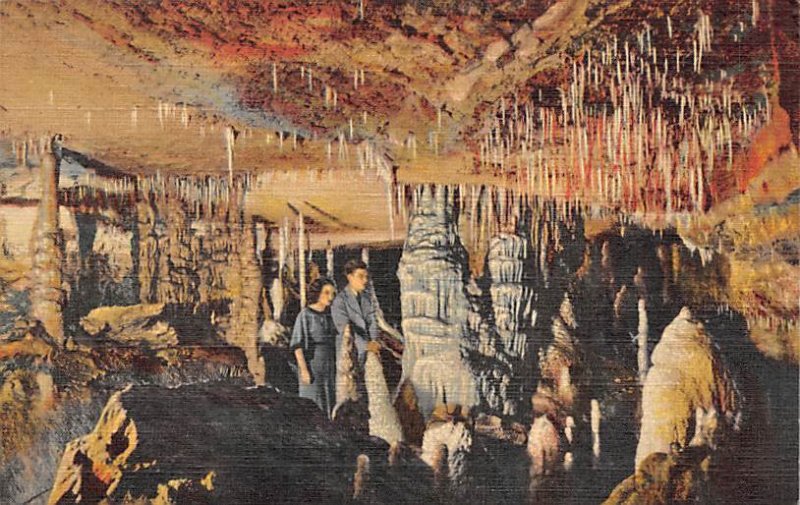 Macaroni Factory Great Onyx Cave, Kentucky, USA 1944 