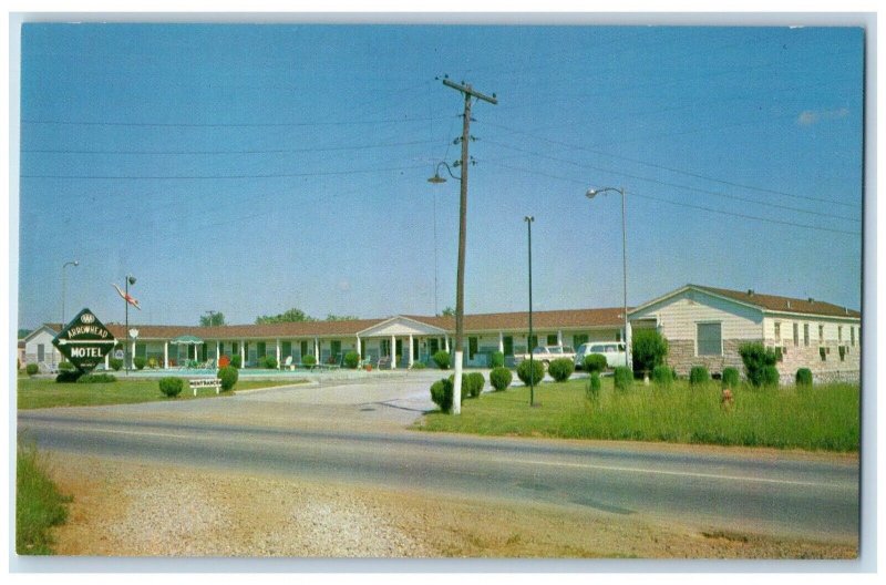 c1960 Arrowhead Motel Mammoth Cave National Park Park City Kentucky KY Postcard