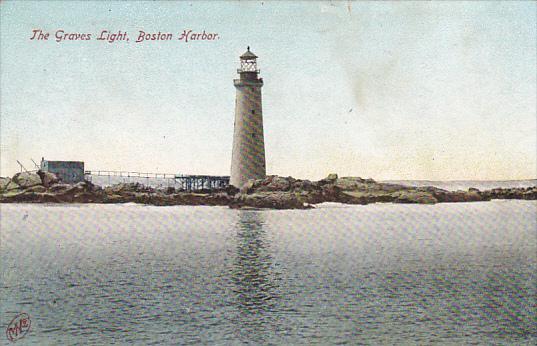 The Graves Lighthouse Boston Harbor Massachusetts