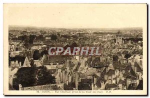 Old Postcard Dijon General View from the Tower of the Dukes