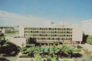 Best Western Oceanside Inn Hotel Florida 1970s USA Postcard